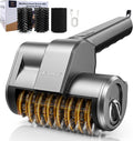 Auropeak Electric Grill Brush, Cordless BBQ Grill Cleaner, 3 Brush Heads